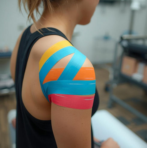 kinesiotaping gdańsk trójmiasto tapowanie taśmy oklejanie